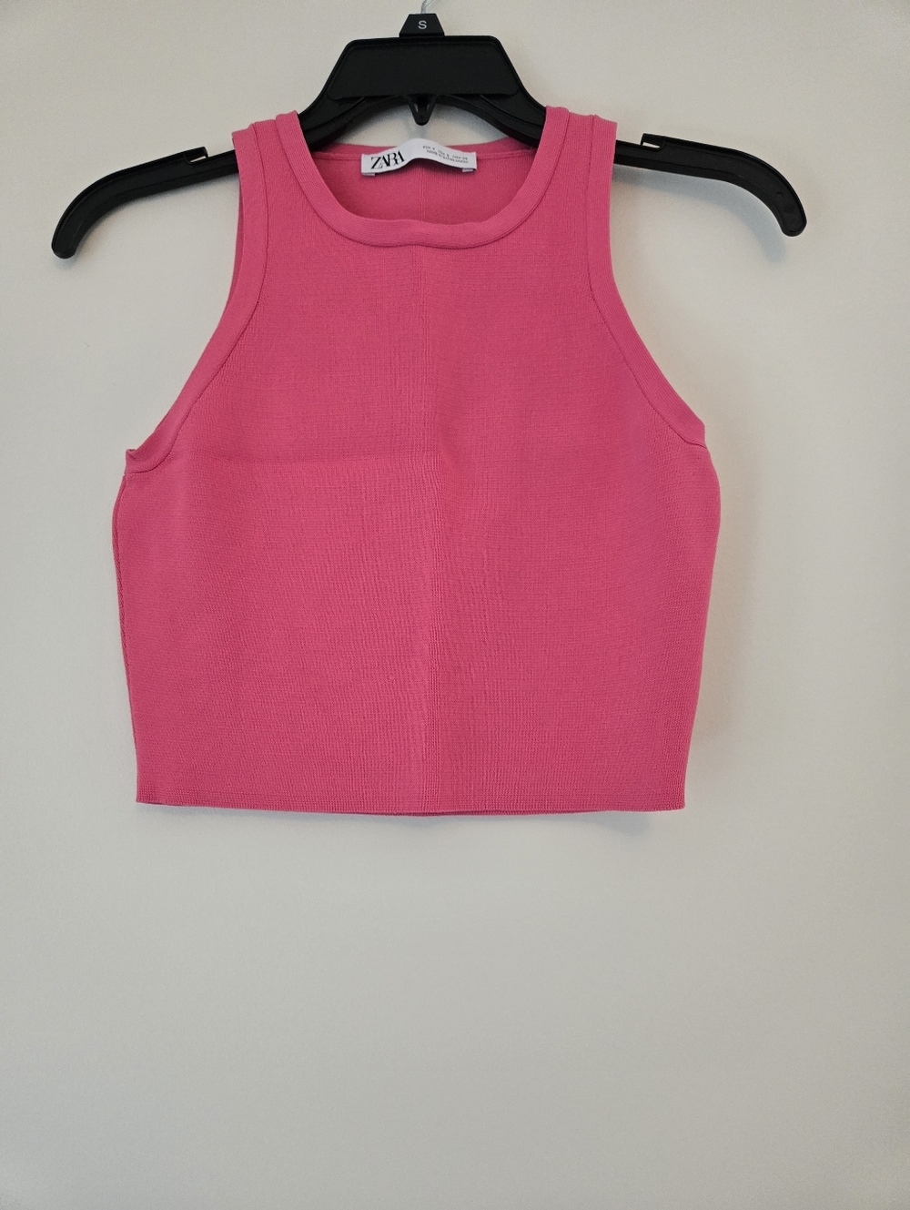 Zara Womens/girls Pink Crop Top Size Small